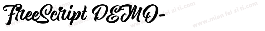 FreeScript DEMO字体转换